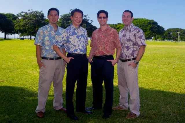 Group photo of Dr. Lung, Dr. Haynes, Dr. Michino, and Dr. Pampalon